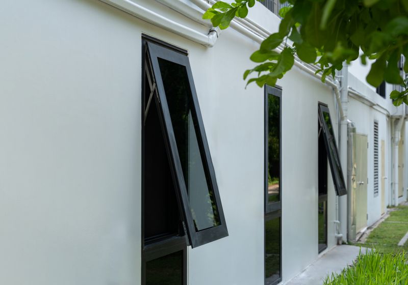 Aluminum Windows with Contemporary Design
